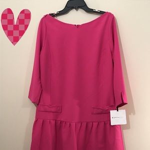 Victoria Beckham for Target Pink Midi Dress